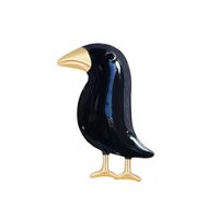 Fashion Crow Alloy Unisex Brooches main image 4
