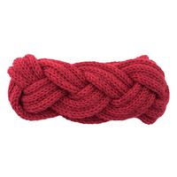 Fashion Solid Color Yarn Knitting Hair Band 1 Piece sku image 7