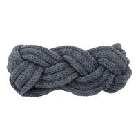 Fashion Solid Color Yarn Knitting Hair Band 1 Piece sku image 10