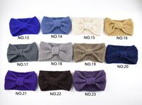 Fashion Bow Knot Yarn Rib-knit Hair Band 1 Piece main image 5