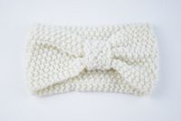 Fashion Bow Knot Yarn Rib-knit Hair Band 1 Piece sku image 10