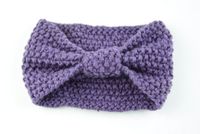 Fashion Bow Knot Yarn Rib-knit Hair Band 1 Piece sku image 23