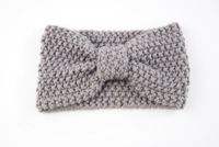 Fashion Bow Knot Yarn Rib-knit Hair Band 1 Piece sku image 18