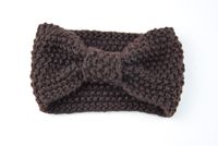 Fashion Bow Knot Yarn Rib-knit Hair Band 1 Piece sku image 22