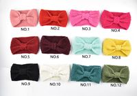 Fashion Bow Knot Yarn Rib-knit Hair Band 1 Piece main image 3