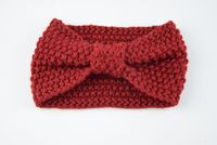 Fashion Bow Knot Yarn Rib-knit Hair Band 1 Piece sku image 5