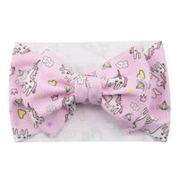 Fashion Sunflower Plaid Heart Shape Cloth Bowknot Hair Band 1 Piece sku image 9