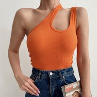 Women's Vest Tank Tops Streetwear Solid Color sku image 7