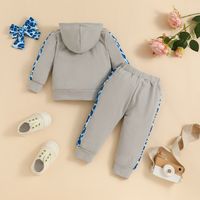 Fashion Letter Leopard Cotton Baby Clothing Sets main image 5