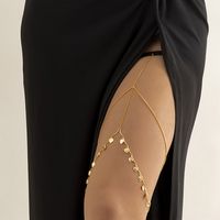 Fashion Sexy Imitation Pearl Leg Ring Alloy Body Chain sku image 15