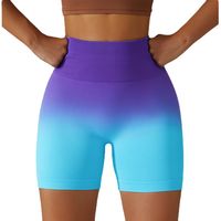 Sports Gradient Color Nylon Active Bottoms Shorts main image 2