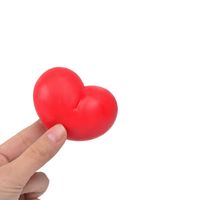 New Creative Pressure Relief Red Love Heart Squeezing Toy main image 4