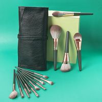 Fashion Artificial Fiber Wooden Handle Makeup Brushes Makeup Tool Sets main image 5