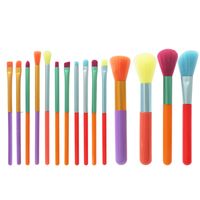 Casual Artificial Fiber Plastic Plastic Handle Makeup Brushes 1 Set main image 3