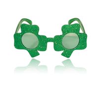 St. Patrick Shamrock Letter Plastic Party Costume Props Glasses 1 Piece main image 3