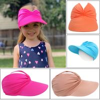 Children Unisex Fashion Solid Color Sun Hat main image 2