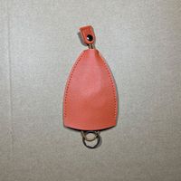 1 Piece Cute Rabbit Animal Solid Color Pu Leather Unisex Bag Pendant Keychain sku image 1