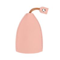 1 Piece Cute Rabbit Animal Solid Color Pu Leather Unisex Bag Pendant Keychain sku image 5