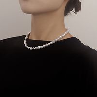 1 Piece Fashion Geometric Alloy Plating Artificial Pearls Women's Necklace main image 9