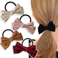 Basic Bow Knot Cloth Hair Tie main image 1