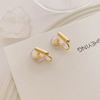 1 Pair Alloy Geometric Simple Style main image 3