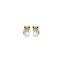 1 Pair Fashion Heart Shape Alloy Inlay Artificial Diamond Women's Drop Earrings sku image 28