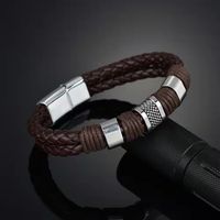 1 Stück Mode Kreuzen Pu-leder Legierung Frau Armbänder sku image 1