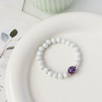 Simple Style Solid Color Ceramics Beaded Unisex Bracelets 1 Piece sku image 8