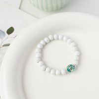 Simple Style Solid Color Ceramics Beaded Unisex Bracelets 1 Piece sku image 6