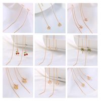 Fashion Geometric Copper Plating Ear Line 1 Pair main image 11