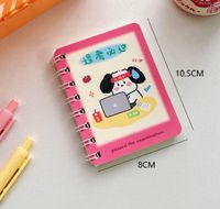 Cute Cartoon Portable Mini Flip Notepad sku image 4