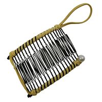 Women'S Simple Style Solid Color Iron Insert Comb main image 2