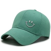 Unisex Simple Style Smiley Face Embroidery Curved Eaves Baseball Cap sku image 7