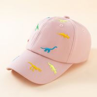 Children Unisex Cute Dinosaur Embroidery Baseball Cap main image 5