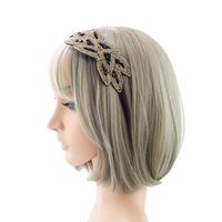 Simple Style Flower Crystal/bead Patchwork Hair Band 1 Piece main image 4