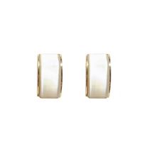 1 Pair Fashion Geometric Alloy Plating Opal Women's Earrings sku image 1