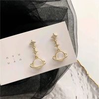 1 Pair Fashion Geometric Alloy Plating Opal Women's Earrings sku image 12