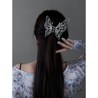 Simple Style Bow Knot Metal Plating Hair Claws 1 Piece main image 4