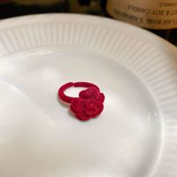 Süß Tier Herzform Rose Legierung Flanell Großhandel Offener Ring sku image 15