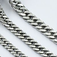 Mode Einfarbig Rostfreier Stahl Überzug Halskette 1 Stück main image 5
