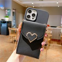 Fashion Heart Shape Solid Color Tpu   Phone Accessories sku image 5