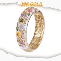 Retro Heart Shape Alloy Gold Plated Zircon Women's Rings 1 Piece main image 4