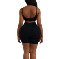 Solid Color Body Sculpting Sports Backless Shaping Underwear main image 3