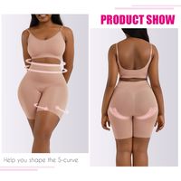 Solid Color Body Sculpting Sports Backless Shaping Underwear main image 4