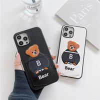 Cartoon Style Letter Bear Pu Leather   Phone Accessories main image 5