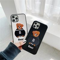 Cartoon Style Letter Bear Pu Leather   Phone Accessories main image 1