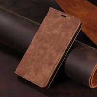 Retro Solid Color Tpu Pu Leather    Phone Accessories main image 3