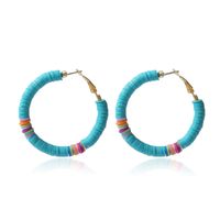 1 Pair Simple Style Classic Style Color Block Beaded Alloy Earrings sku image 3