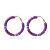 1 Pair Simple Style Classic Style Color Block Beaded Alloy Earrings sku image 5