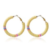 1 Pair Simple Style Classic Style Color Block Beaded Alloy Earrings sku image 6